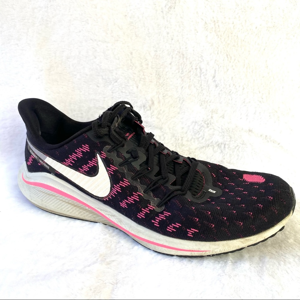 Nike React Zoom Vomero 14 Pink Black Sneakers